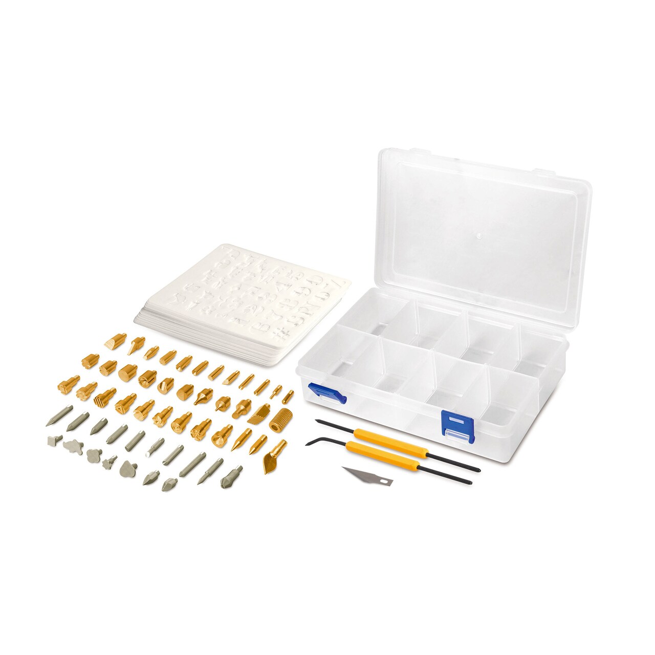 Worx MakerX WA7218 Wood & Metal Crafter Stencil and Accessory Kit